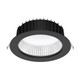 LED Downlight Black Aluminium Tri-CCT 35W 3400lm Dimmable IP65 Commercial Grade LED Downlight Black Aluminium Tri-CCT 35W 3400lm Dimmable IP65 Commercial Grade